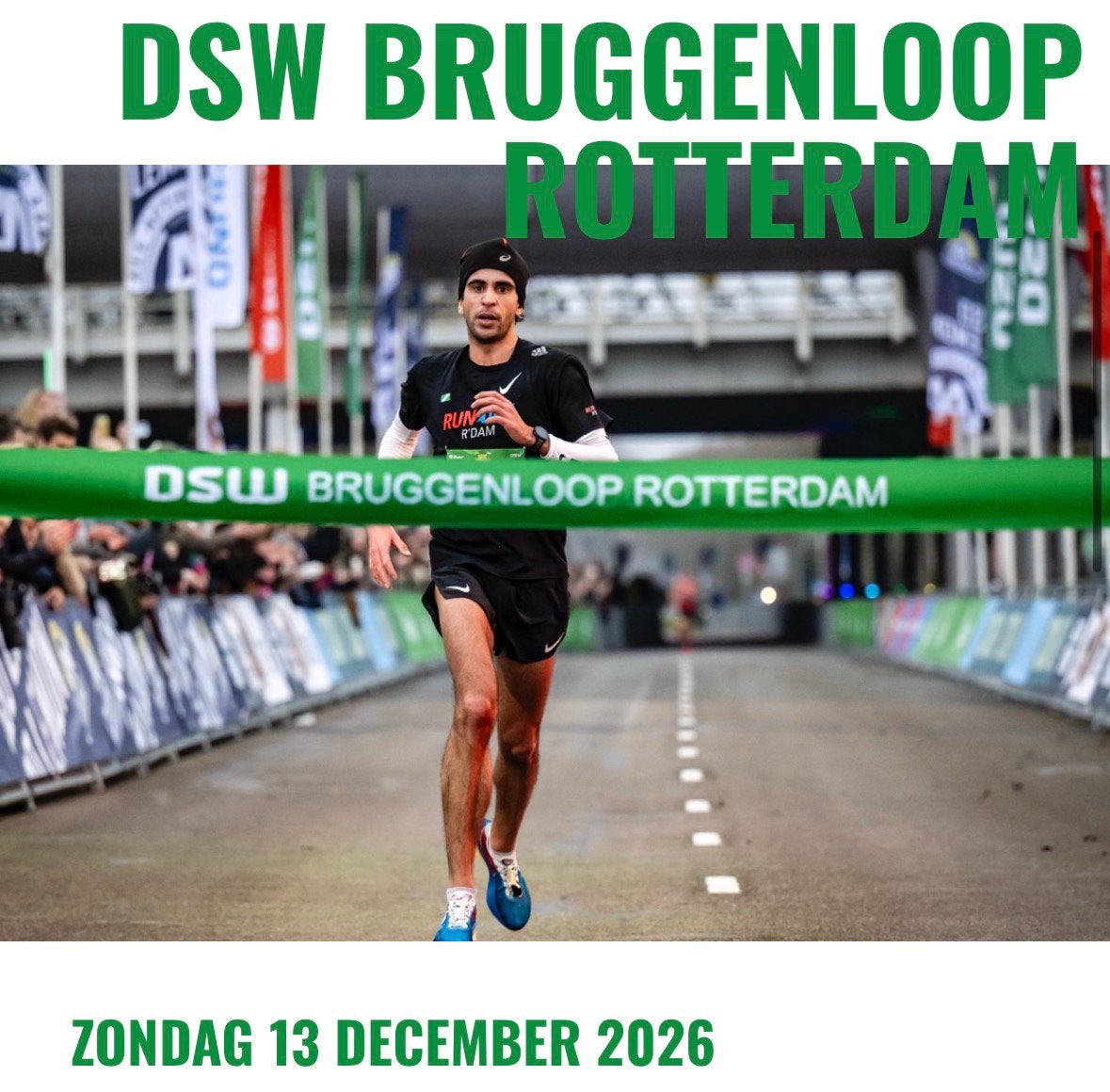 Startbewijs bruggenloop Rotterdam 2026, Eén persoon