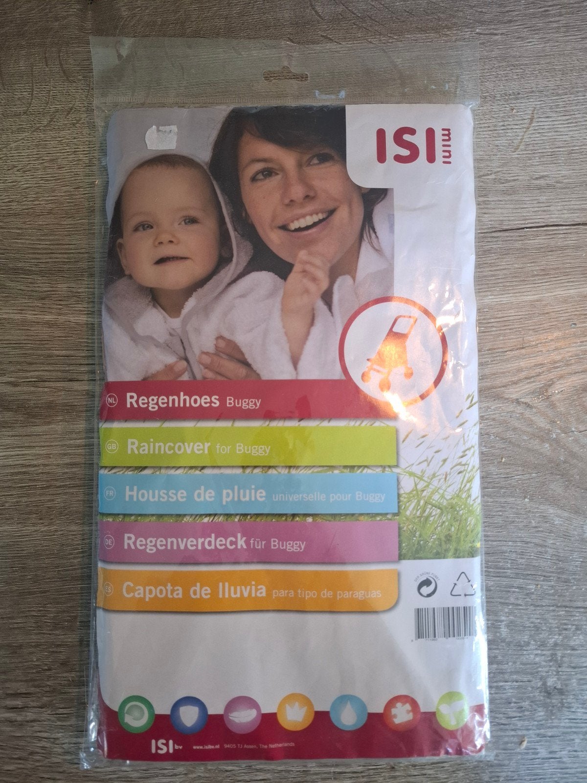 Nieuwe regenhoes voor buggy - ISI mini, Ophalen of Verzenden, Nieuw, Overige merken, Regenhoes