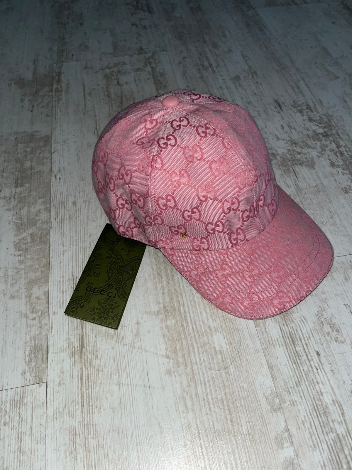 Gucci pet roze Heren/Dames Nieuw!, Ophalen of Verzenden, Zo goed als nieuw