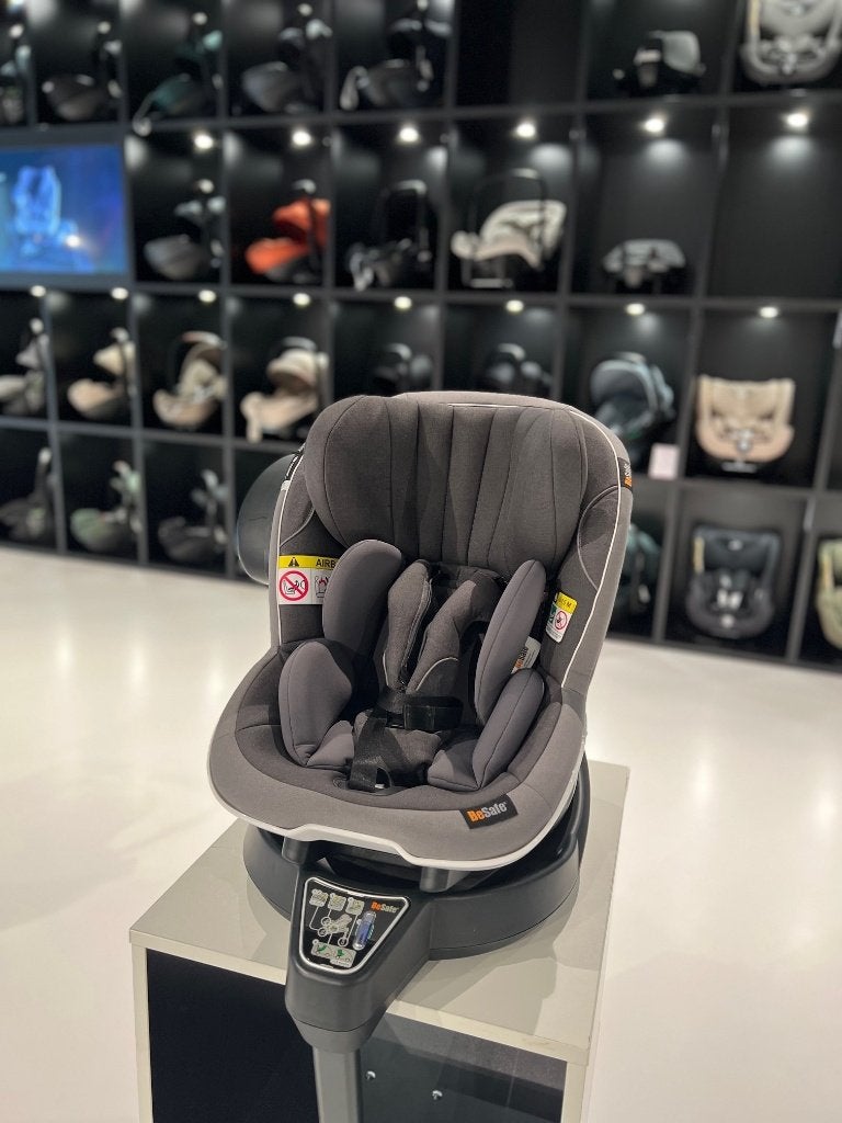BeSafe iZi Turn M I-Size Autostoeltje Metallic Mélange, Kinderen en Baby's, Verstelbare rugleuning, 0 t/m 18 kg, Zo goed als nieuw