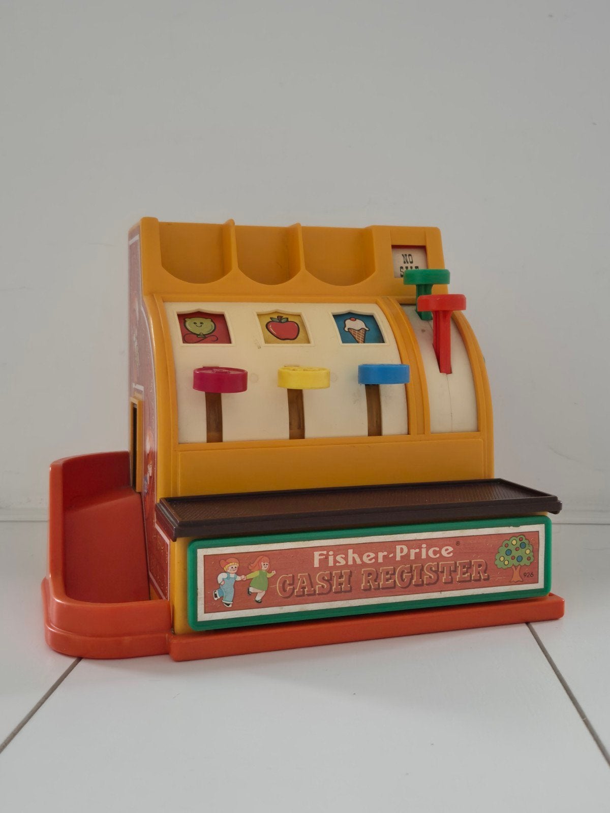 Vintage Fisher-Price Kassa uit 1975, Ophalen of Verzenden, Speelset