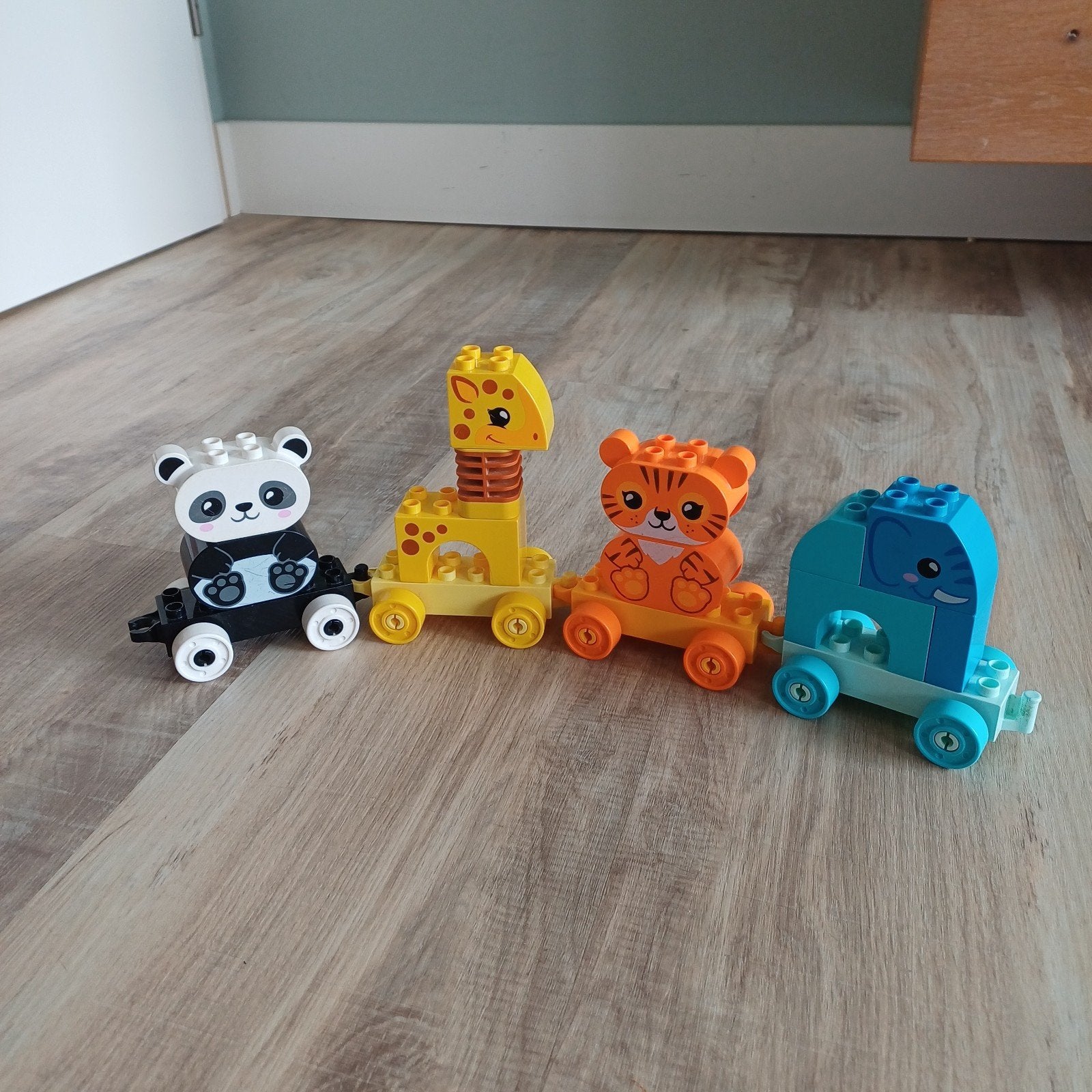 LEGO DUPLO Dieren Trein (10955), Ophalen of Verzenden, Gebruikt, Overige merken
