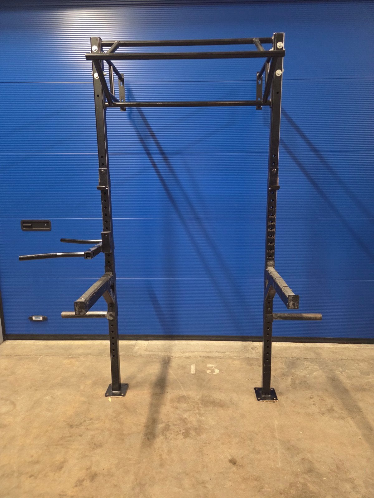Fitness rack wall rek dip safety arms j hooks, Ophalen, Overige typen