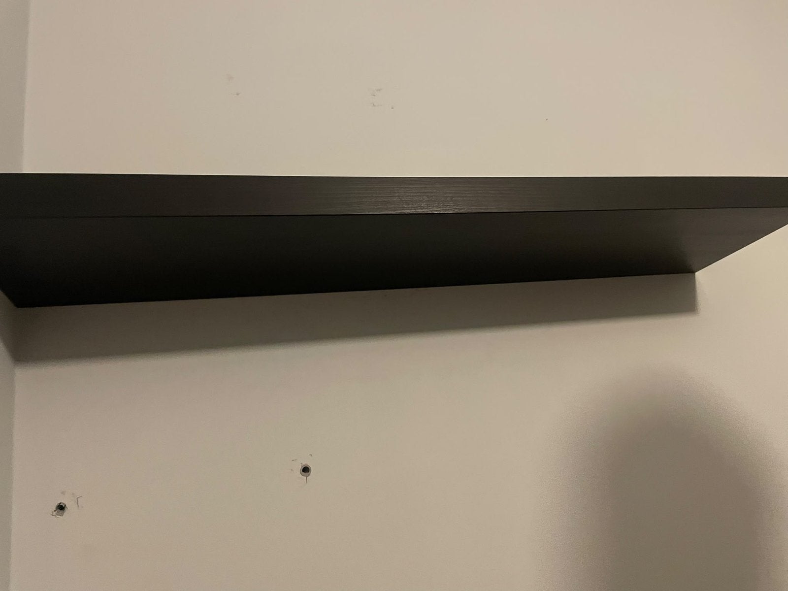 IKEA LACK wandplank zwartbruin 110x26 cm, Ophalen, Gebruikt