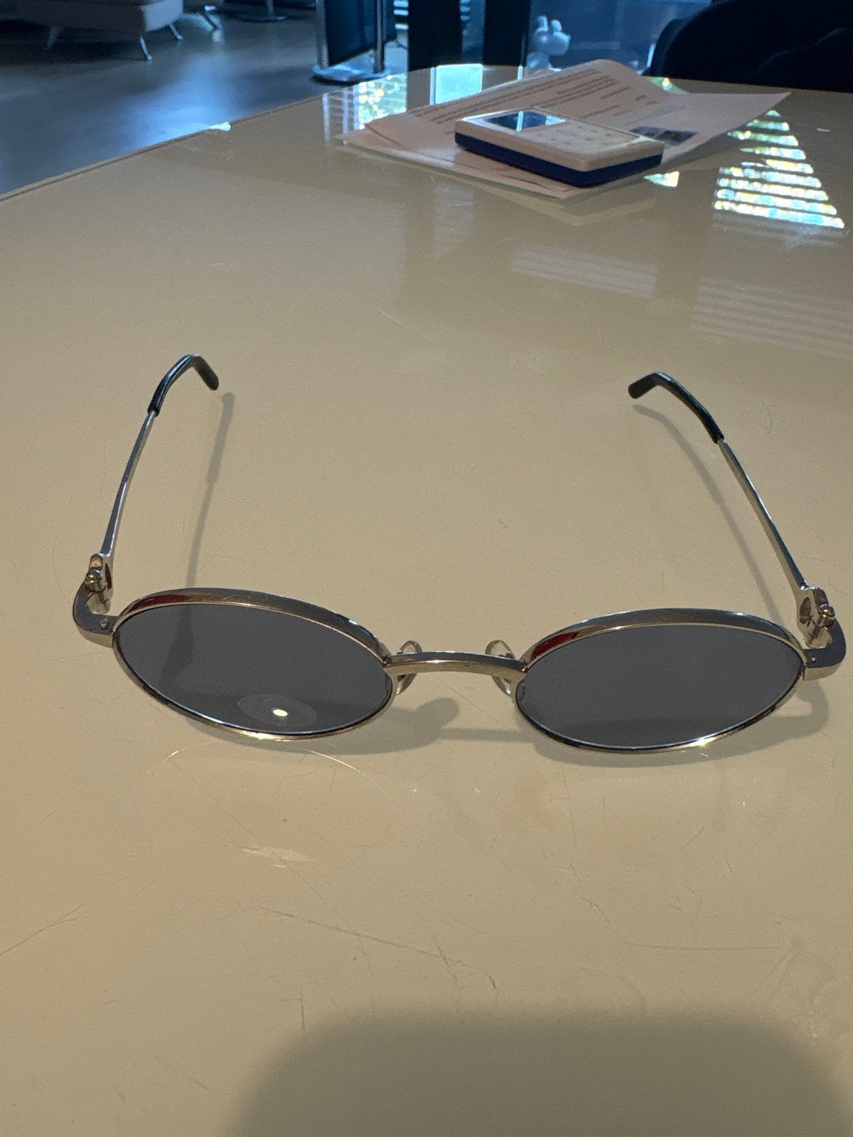 Cartier Spiderbril met Zonneglazen - Zeldzaam Collectors Ite, Overige merken, Gebruikt, Zonnebril, Ophalen of Verzenden