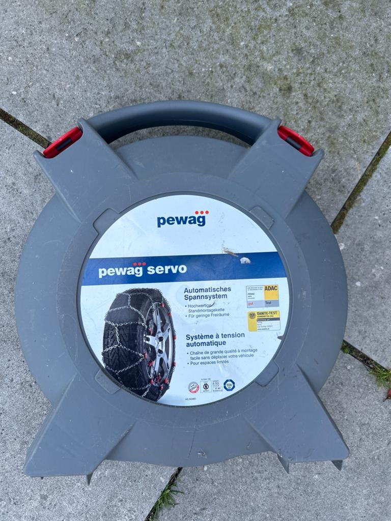 Pewag Servo Sneeuwkettingen gebruikt voor volvo v70, Auto diversen, Sneeuwkettingen, Ophalen, Gebruikt