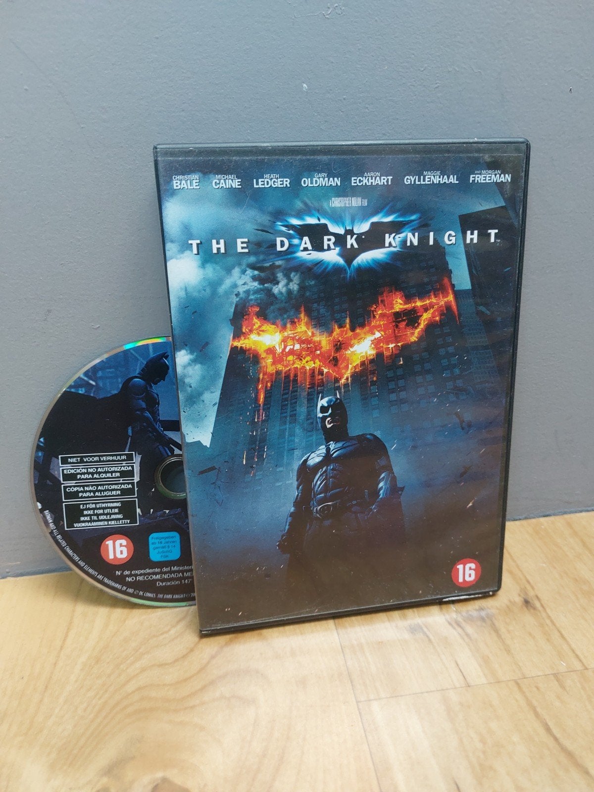 The Dark Knight (DVD) Batman, Vanaf 12 jaar, Ophalen of Verzenden, Zo goed als nieuw