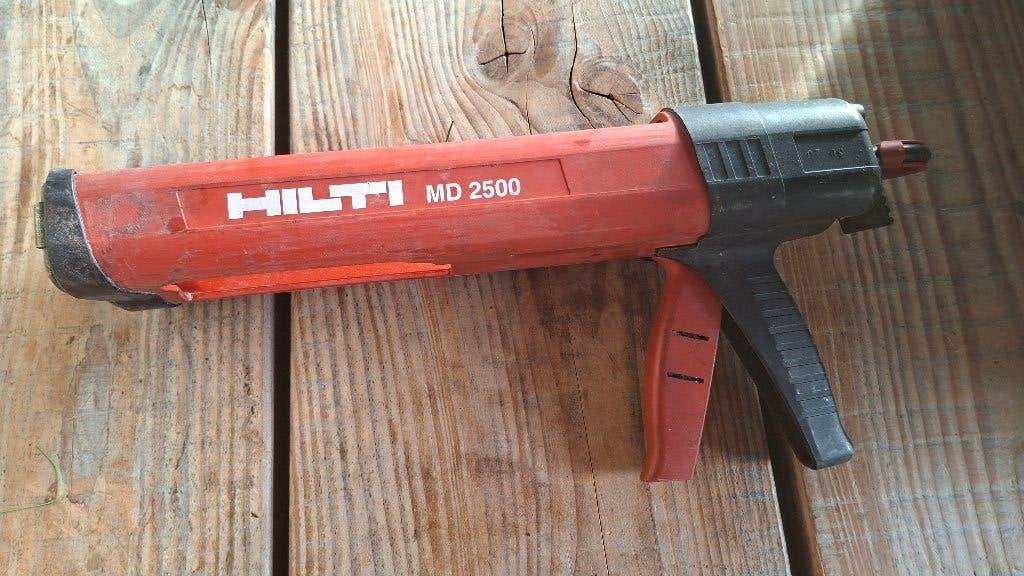 Hilti MD2500 Mortelspuit dubbele kitspuit, ., Ophalen of Verzenden, Zo goed als nieuw, .