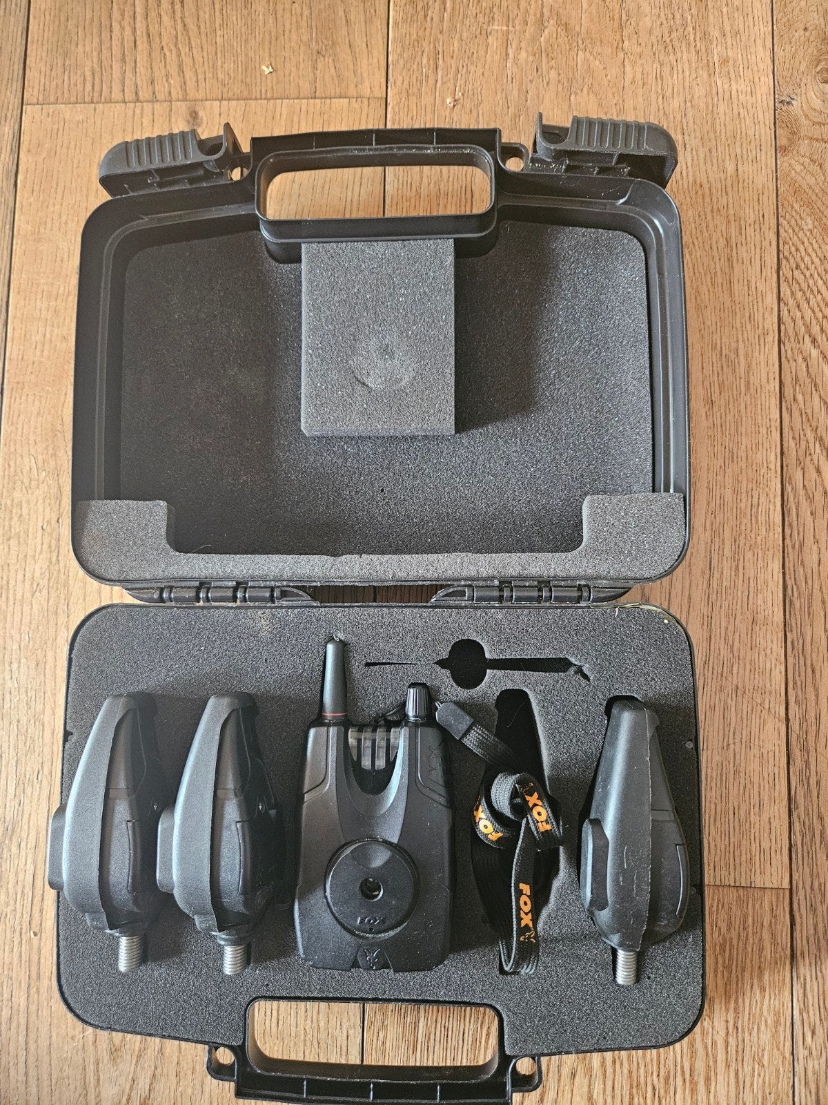 Fox Micron MX Receiver Set - Beetmelders en Receiver, Watersport en Boten, Hengelsport | Karpervissen, Ophalen of Verzenden, Gebruikt