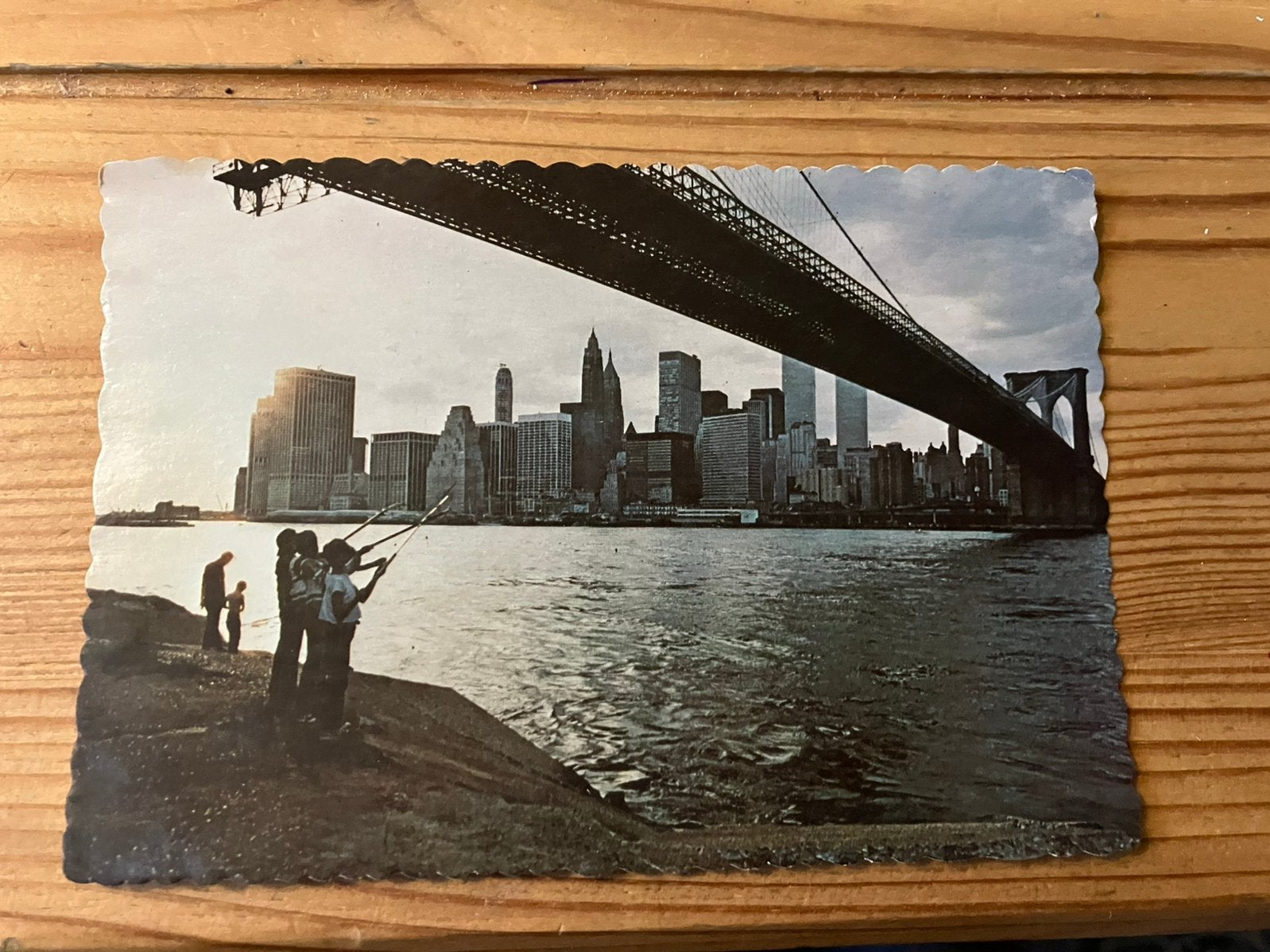 Ansichtkaart New York, world trade center, usa amerika, Ophalen of Verzenden, Buiten Europa