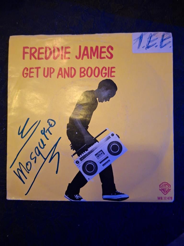 Freddie James - Get up and Boogie, Cd's en Dvd's, Vinyl | Jazz en Blues, Gebruikt, 1980 tot heden, Ophalen of Verzenden, 12 inch