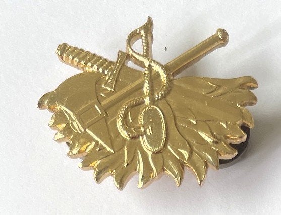 Korps Mobiele Colonnes / BB - kraagspiegel, Verzenden, Landmacht, Nederland, Embleem of Badge