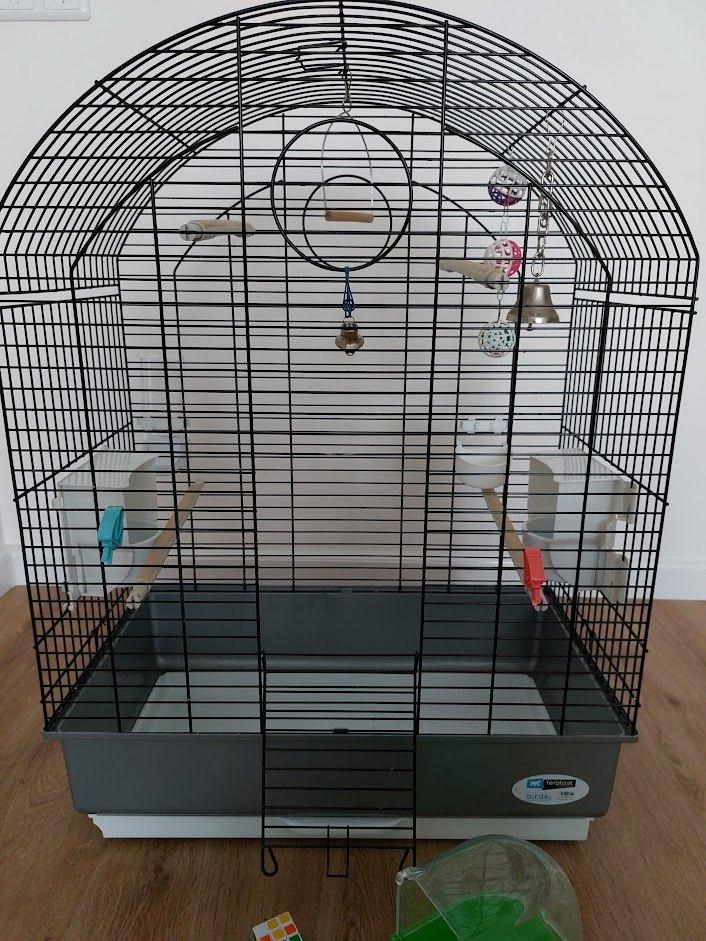 Vogelkooi Ferplast Viola, Ophalen, Zo goed als nieuw, Metaal, Vogelkooi