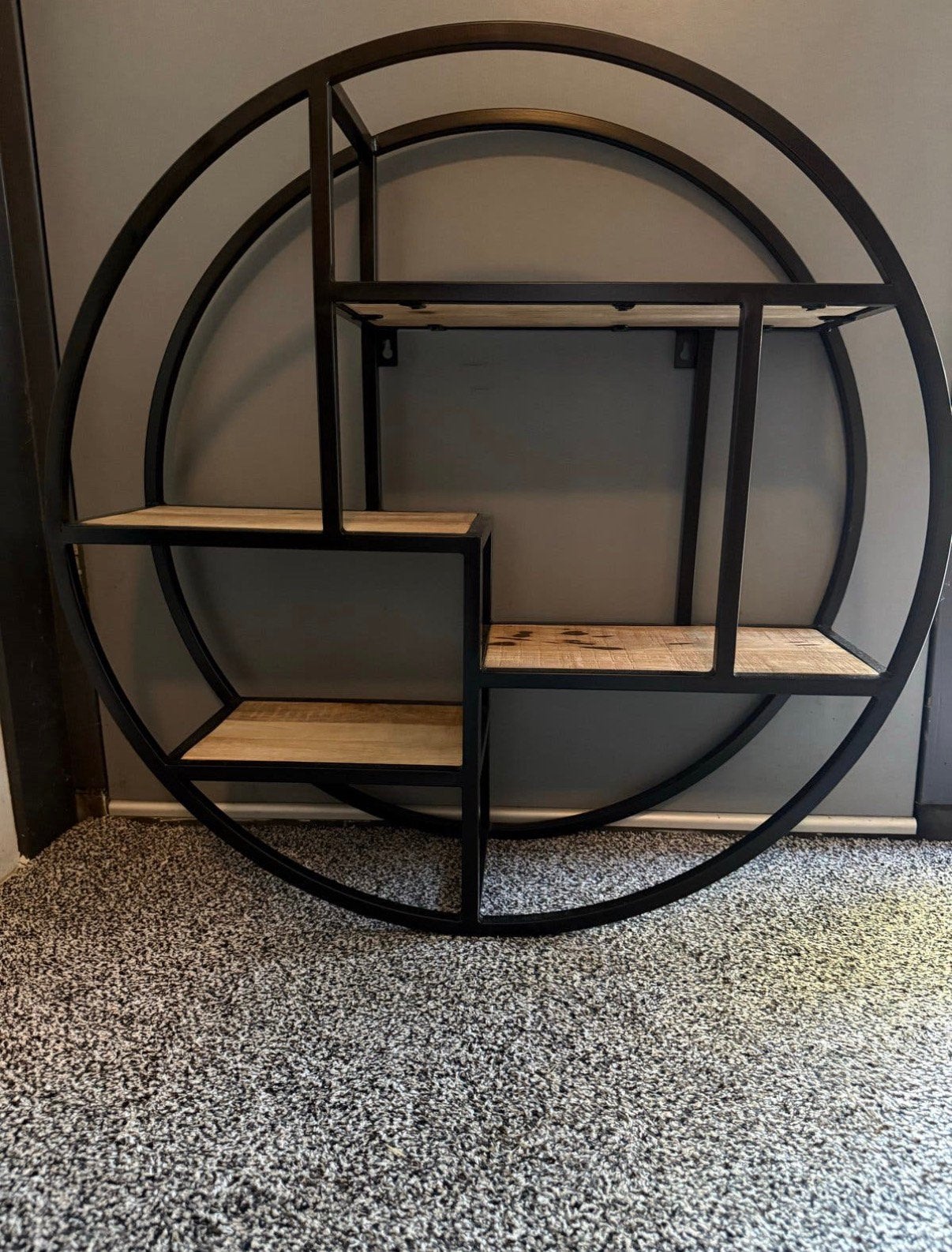 Industrieel wandrek 72 cm doorsnede, Huis en Inrichting, Ophalen, Zo goed als nieuw