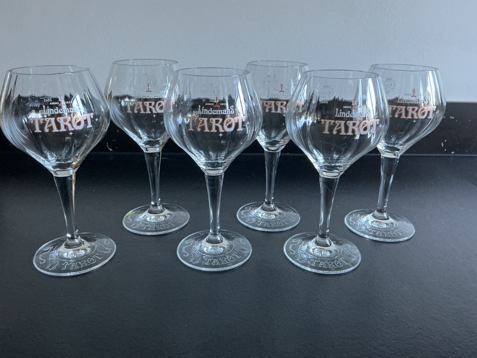 6 nieuwe Lindemans bierglazen, Verzamelen, Ophalen of Verzenden