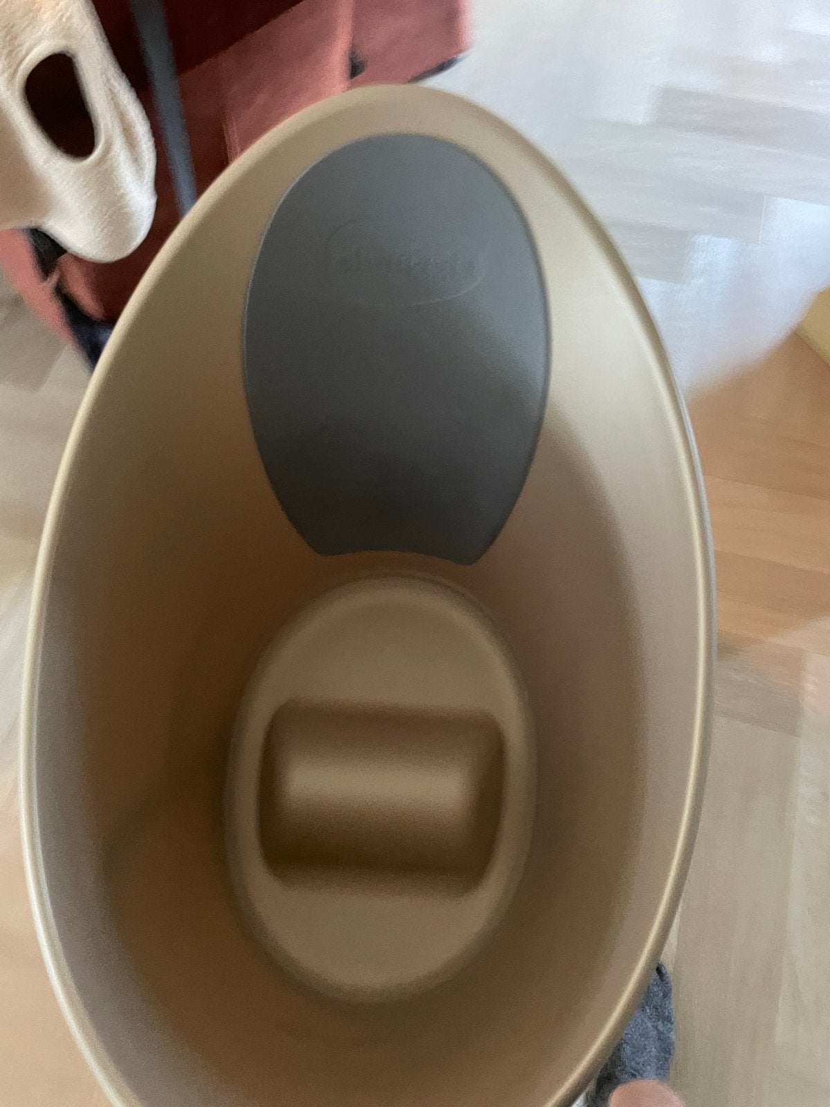 Shnuggle babybadje met standaard - Luxury Gold, Overige merken, Verzenden, Zo goed als nieuw, Badje