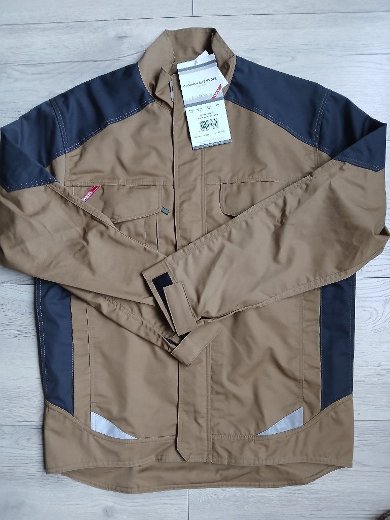 Nieuwe Engel werkjas bruin / antraciet - maat M, FE Engel, Heren, Nieuw, Ophalen of Verzenden