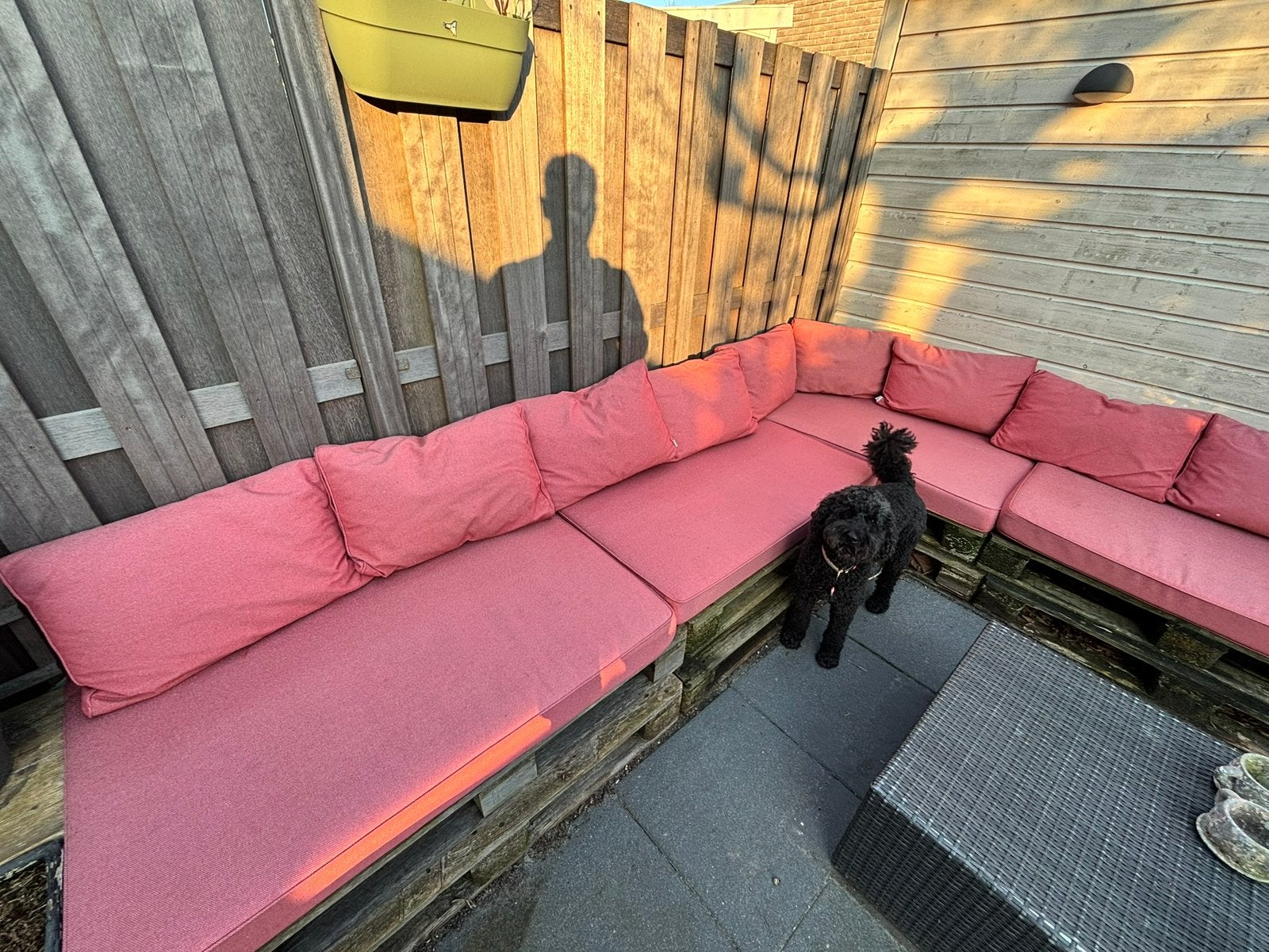 Hele nette palletkussens, Tuin en Terras, Tuinmeubel-accessoires, Ophalen of Verzenden, Zo goed als nieuw