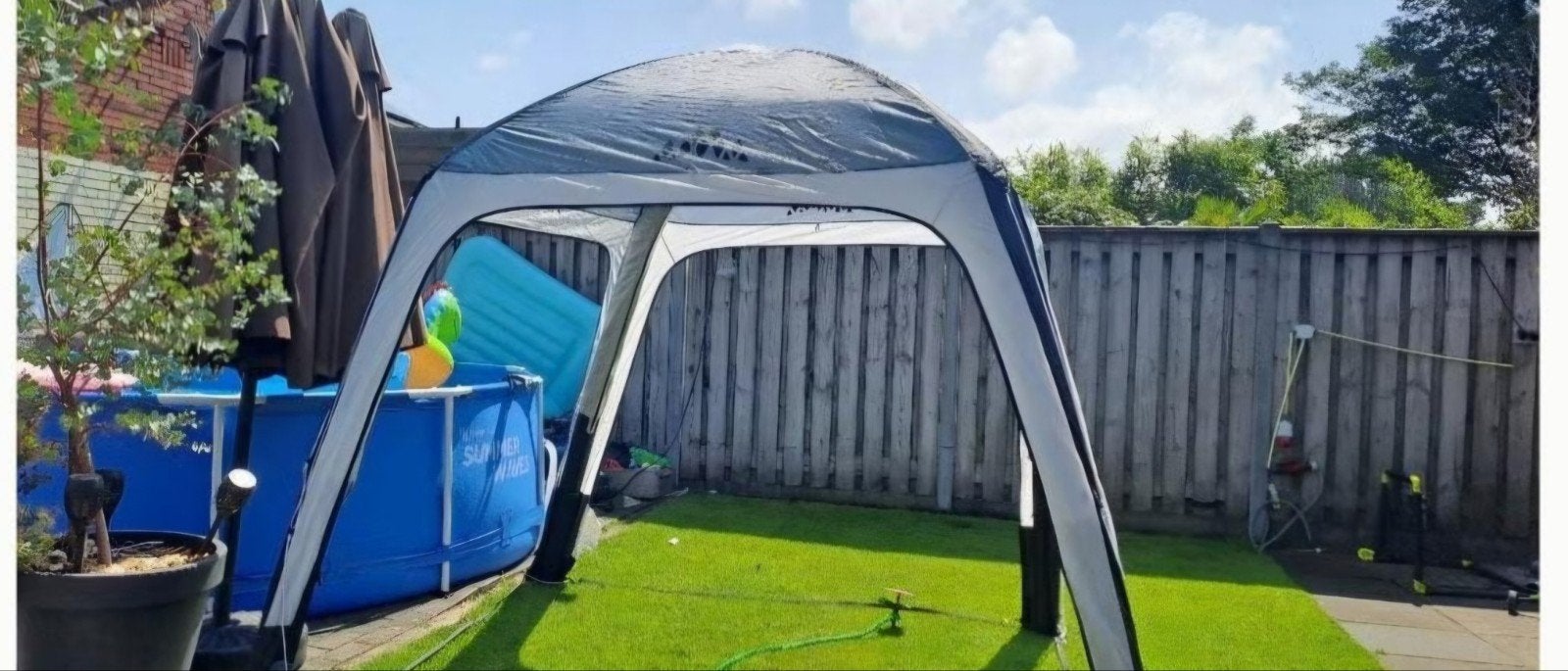 Obelink Air Shelter 250 met 4 zijwanden, Caravans en Kamperen, Tenten, Ophalen of Verzenden