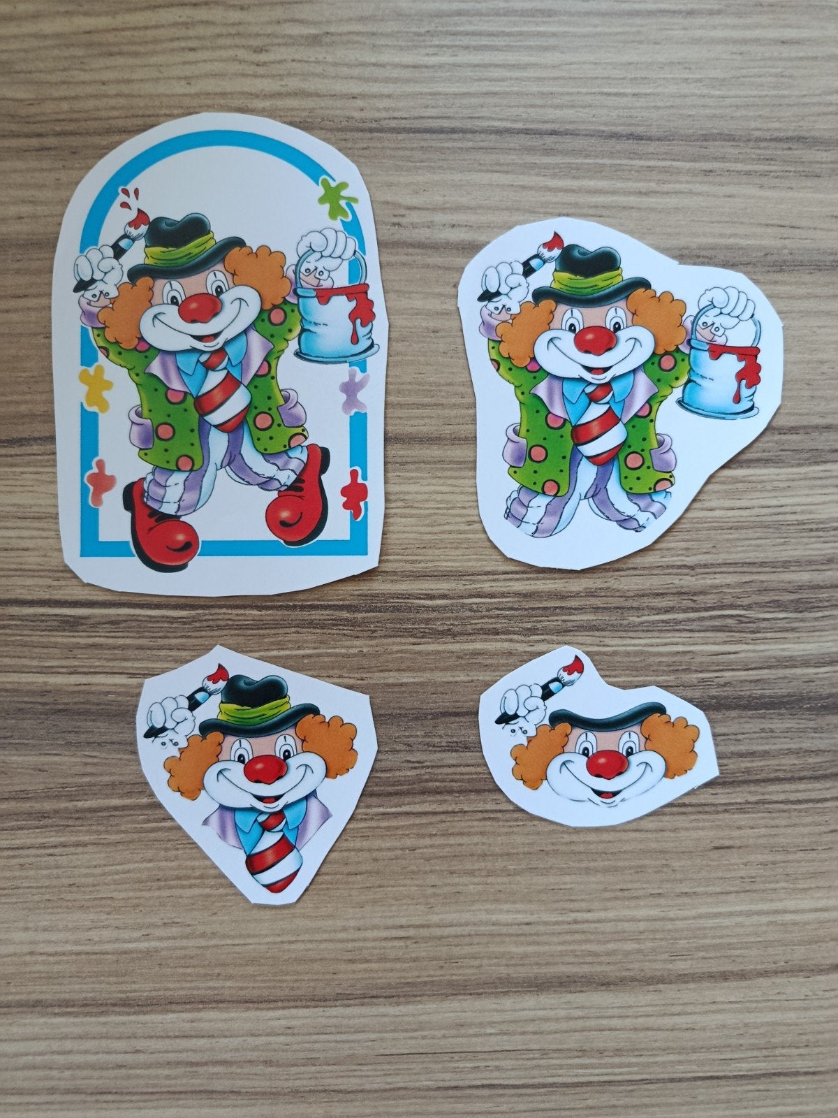3D knipveltjes clown met schilderen,, Ophalen of Verzenden, Nieuw, Overige thema's, Overige typen