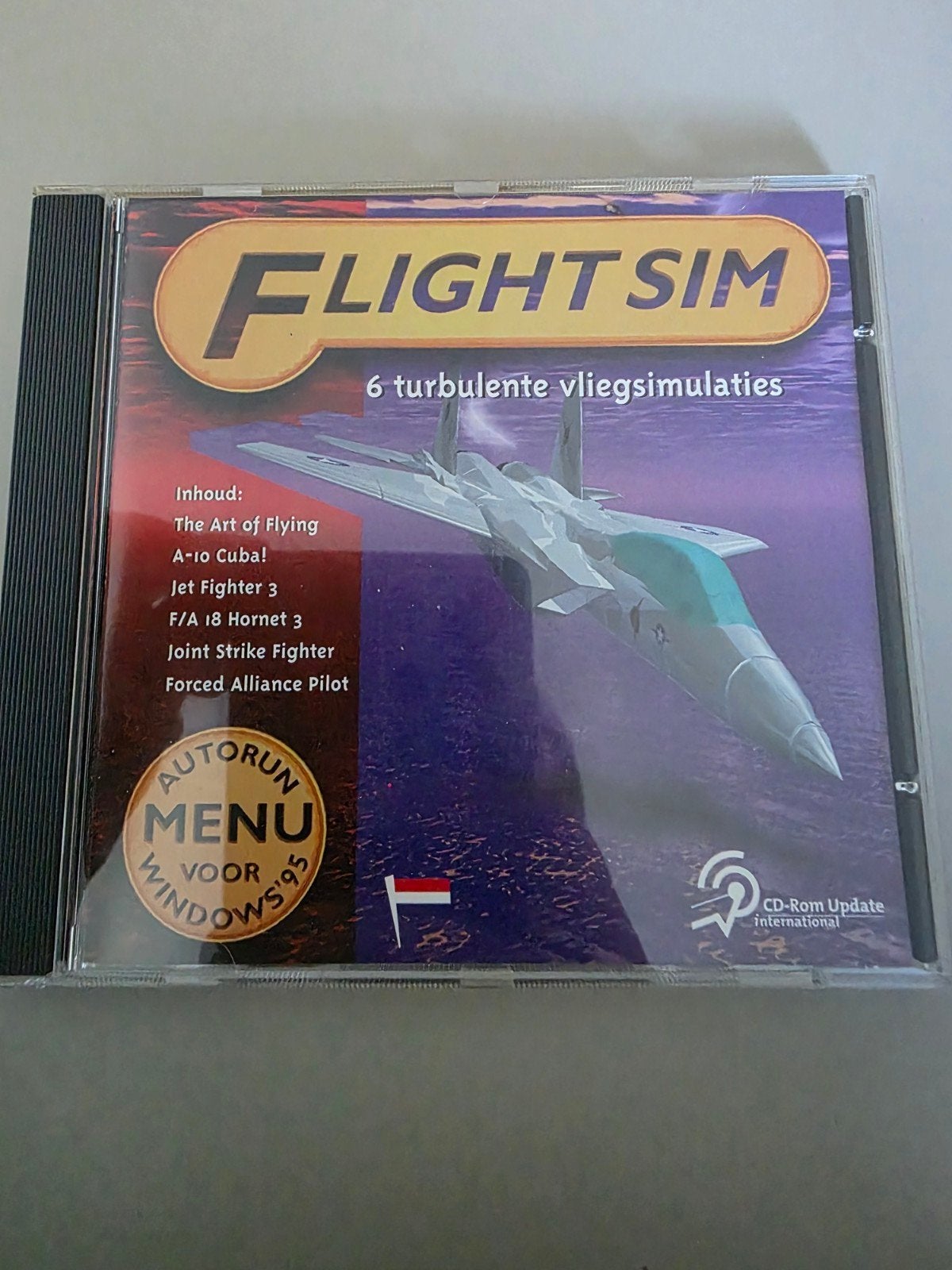 Pc game Flight Sim - 6 turbulente flight sims, 1 speler, Ophalen of Verzenden, Zo goed als nieuw, Vanaf 16 jaar