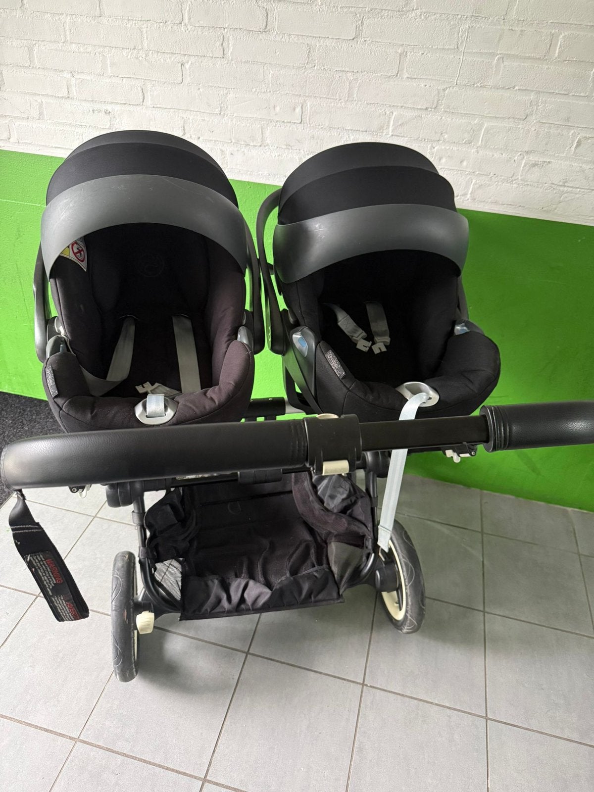 Bugaboo + 2 toddler-zitjes +Maxi-Cosi-adapters+2 Maxi-Cosi’s, Ophalen, Gebruikt, Kinderwagen of Buggy