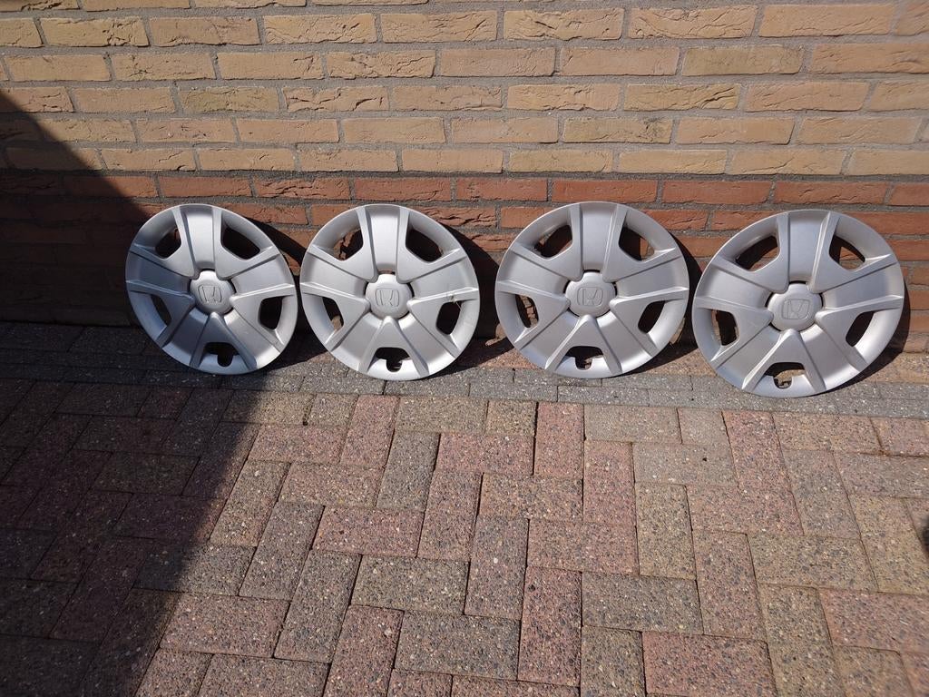 Honda wieldoppen 15 inch, Auto diversen, Wieldoppen, Ophalen, Gebruikt