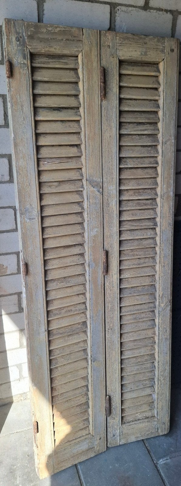 Louvre deuren brocante, Ophalen, Gebruikt