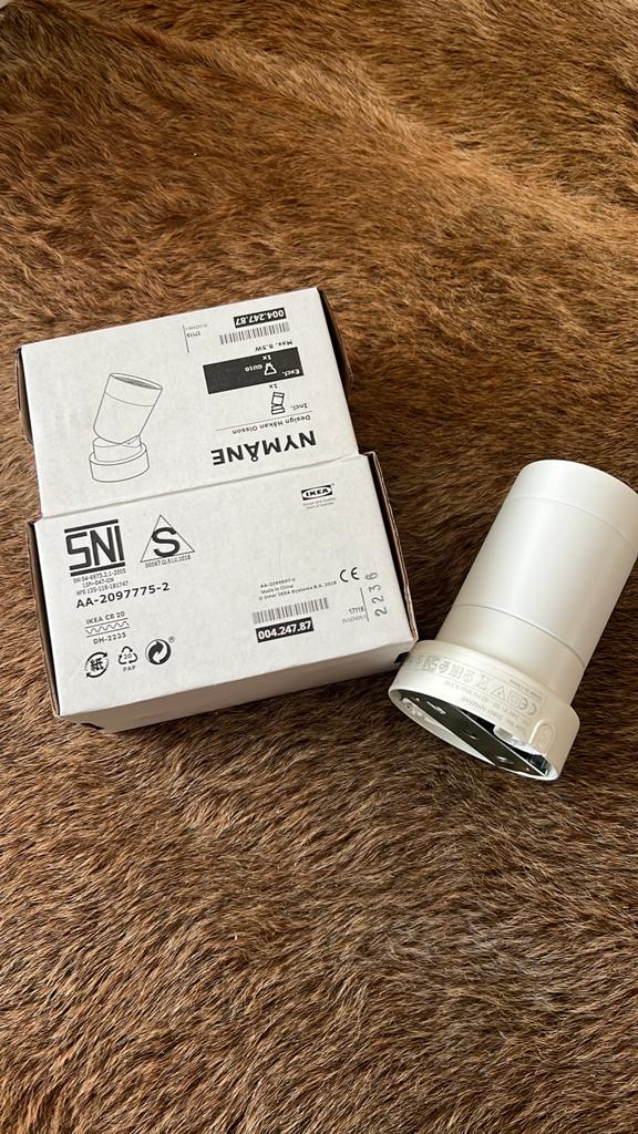 GRATIS SPOTJE ikea, Huis en Inrichting, Led-lamp, Minder dan 30 watt, Zo goed als nieuw, E27 (groot)