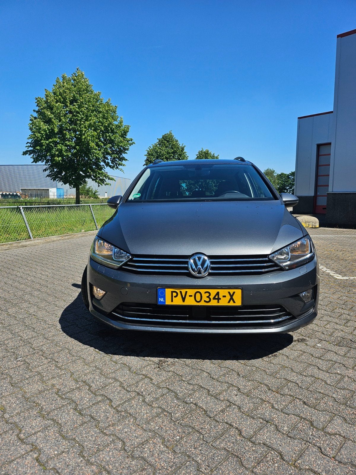 Volkswagen Golf Sportsvan 1.2 TSI 81KW 2017 Grijs, Auto's, Volkswagen, Stof, 4 cilinders, Golf Sportsvan, Handgeschakeld