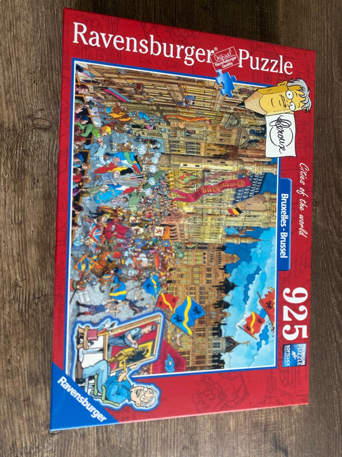 Ravensburger Legpuzzel Brussel 925 stukjes, Ophalen, 500 t/m 1500 stukjes, Nieuw