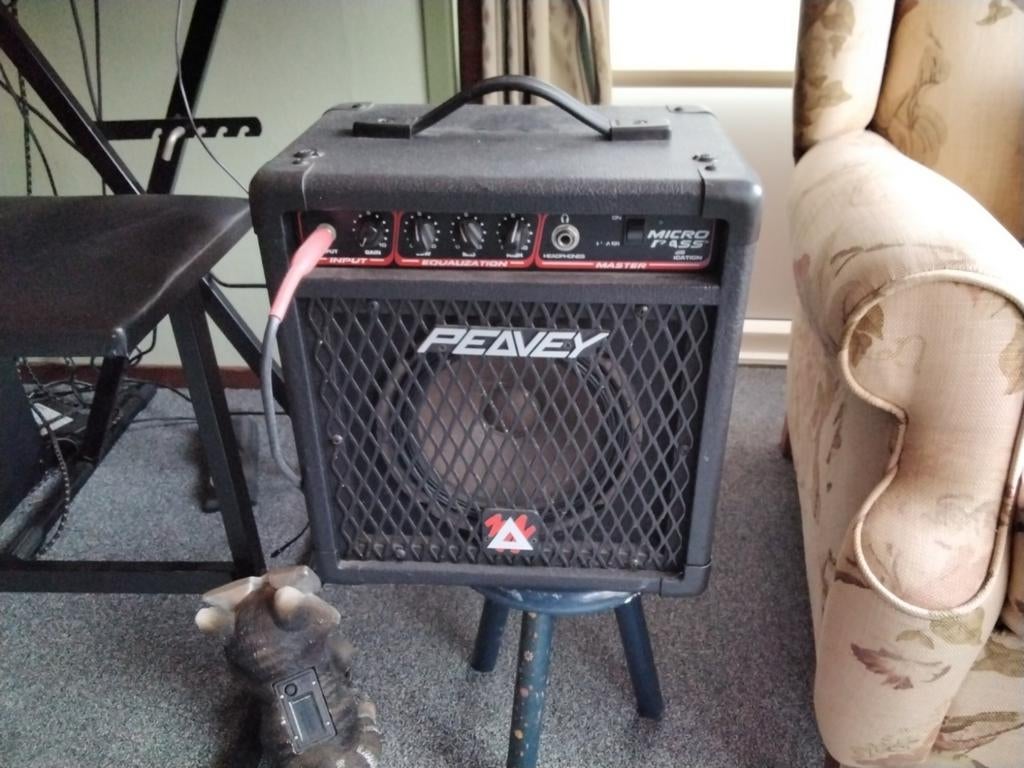 Twee Peavey MicroBass 50 Watt Basgitaar Versterkers -, Ophalen of Verzenden, Zo goed als nieuw, Basgitaar, 50 tot 100 watt