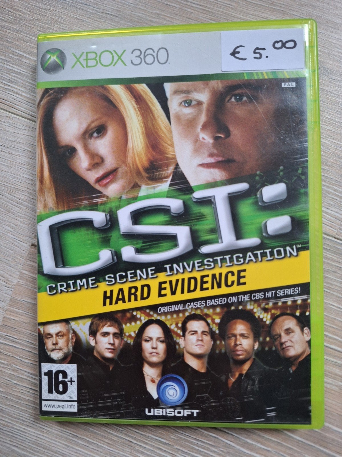 CSI HARD EVIDENCE met boekje.  Nieuwstaat., Spelcomputers en Games, Games | Xbox 360, Avontuur en Actie, 1 speler, Ophalen of Verzenden