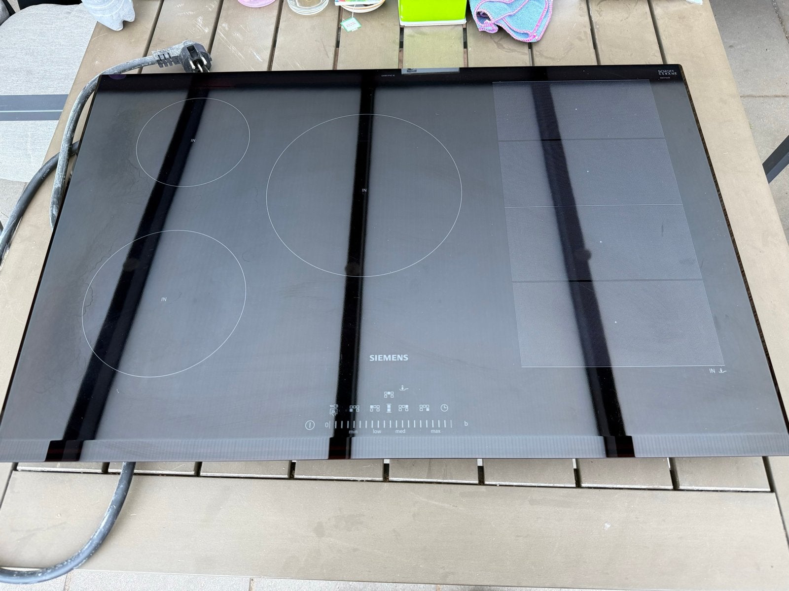 Siemens Inductiekookplaat EX851FV1E - Zo goed als nieuw, Witgoed en Apparatuur, Ophalen, Zo goed als nieuw, Inbouw, Inductie