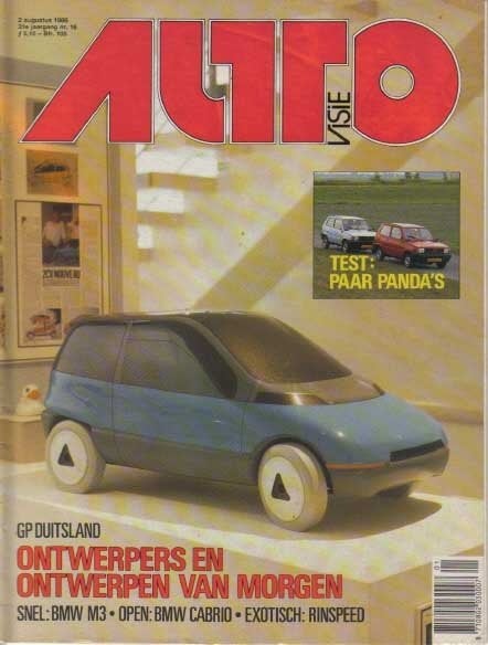 Autovisie 16 1986 : BMW 325i Cabrio - M3 - Fiat Panda L CL, Boeken, Ophalen of Verzenden, Gelezen, Algemeen