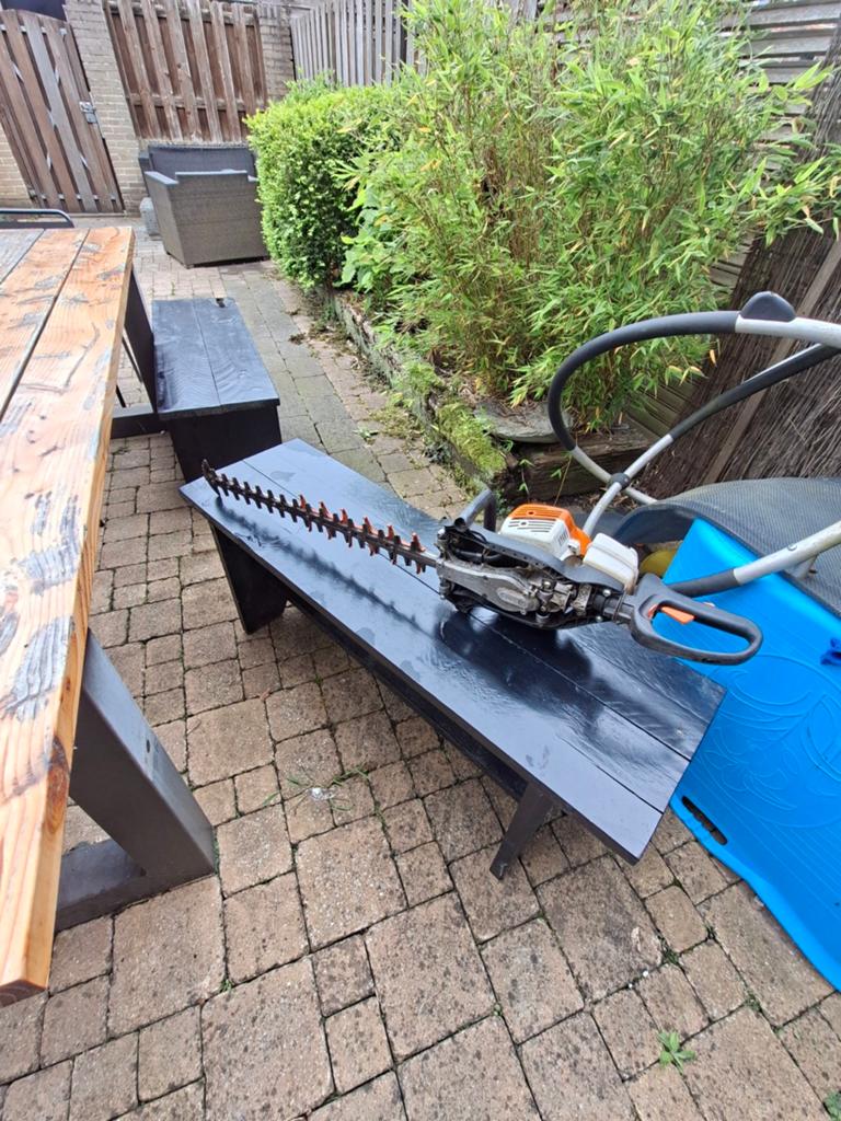 Stihl hs 82r, Tuin en Terras, Heggenscharen, Ophalen of Verzenden, Gebruikt, Benzine