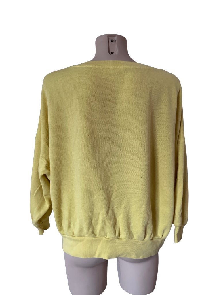 American Vintage trui S, Kleding | Dames, Maat 38/40 (M), Geel, Ophalen of Verzenden, Zo goed als nieuw