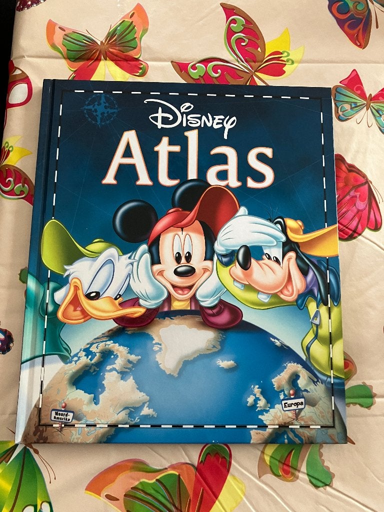 Disney Atlas, Overige atlassen, Ophalen of Verzenden, Zo goed als nieuw, 1800 tot 2000