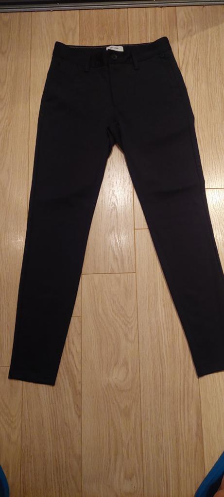 Only & Sons Donkerblauwe Chino Broek - Maat W28 L32, Kleding | Heren, Broeken en Pantalons, Blauw, Ophalen of Verzenden, Zo goed als nieuw