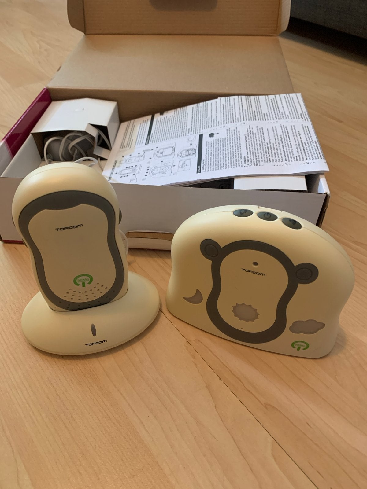 Topcom Babytalker 2100 Digitale Babyfoon, Kinderen en Baby's, Babyfoons, Ophalen of Verzenden, Gebruikt, 100 tot 250 meter, Digitaal