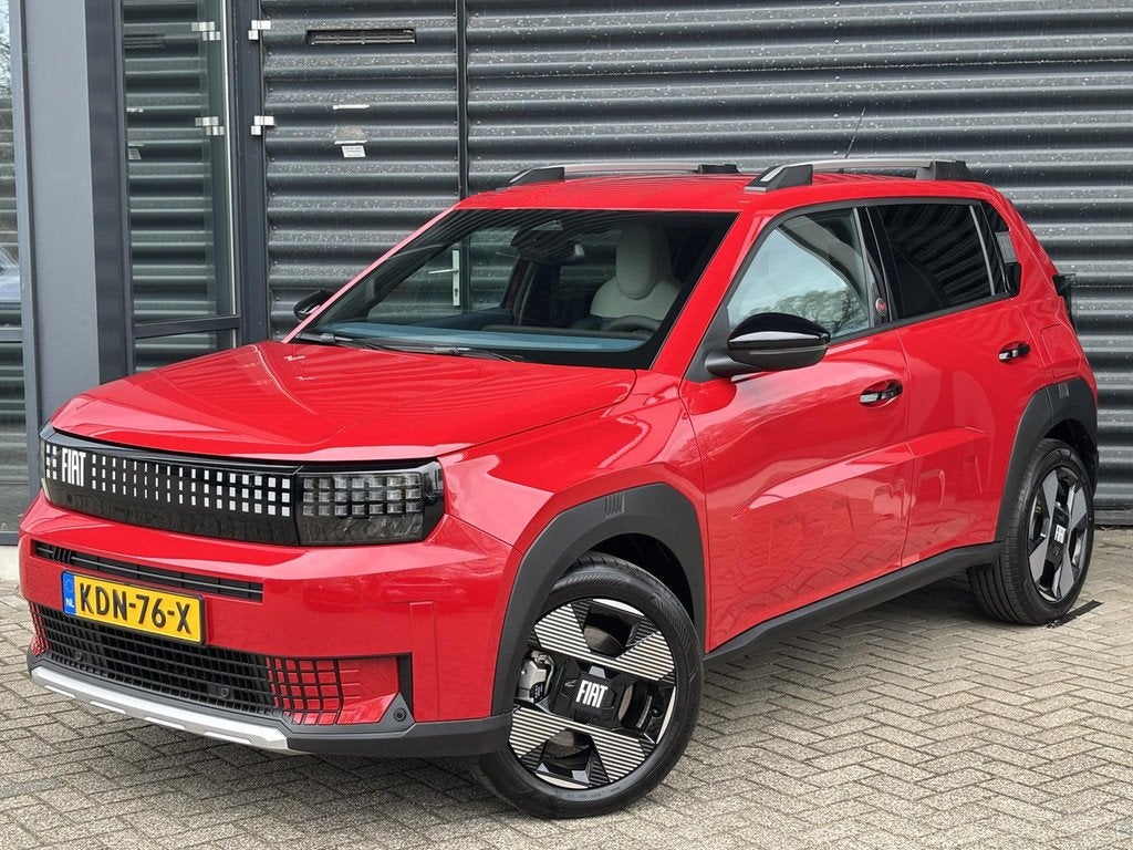 Fiat Grande Panda La Prima 11 kW 44 kWh 6+2 Jaar Garantie, Auto's, Fiat, Automaat, Gebruikt, Panda, SUV of Terreinwagen