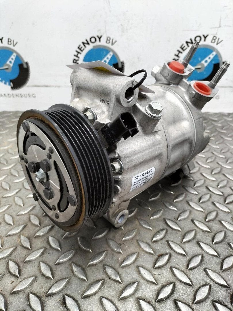FORD TRANSIT COURIER AIRCO COMPRESSOR / AIRCOPOMP JX6119D629, Ophalen of Verzenden, Gebruikt, ARN erkend