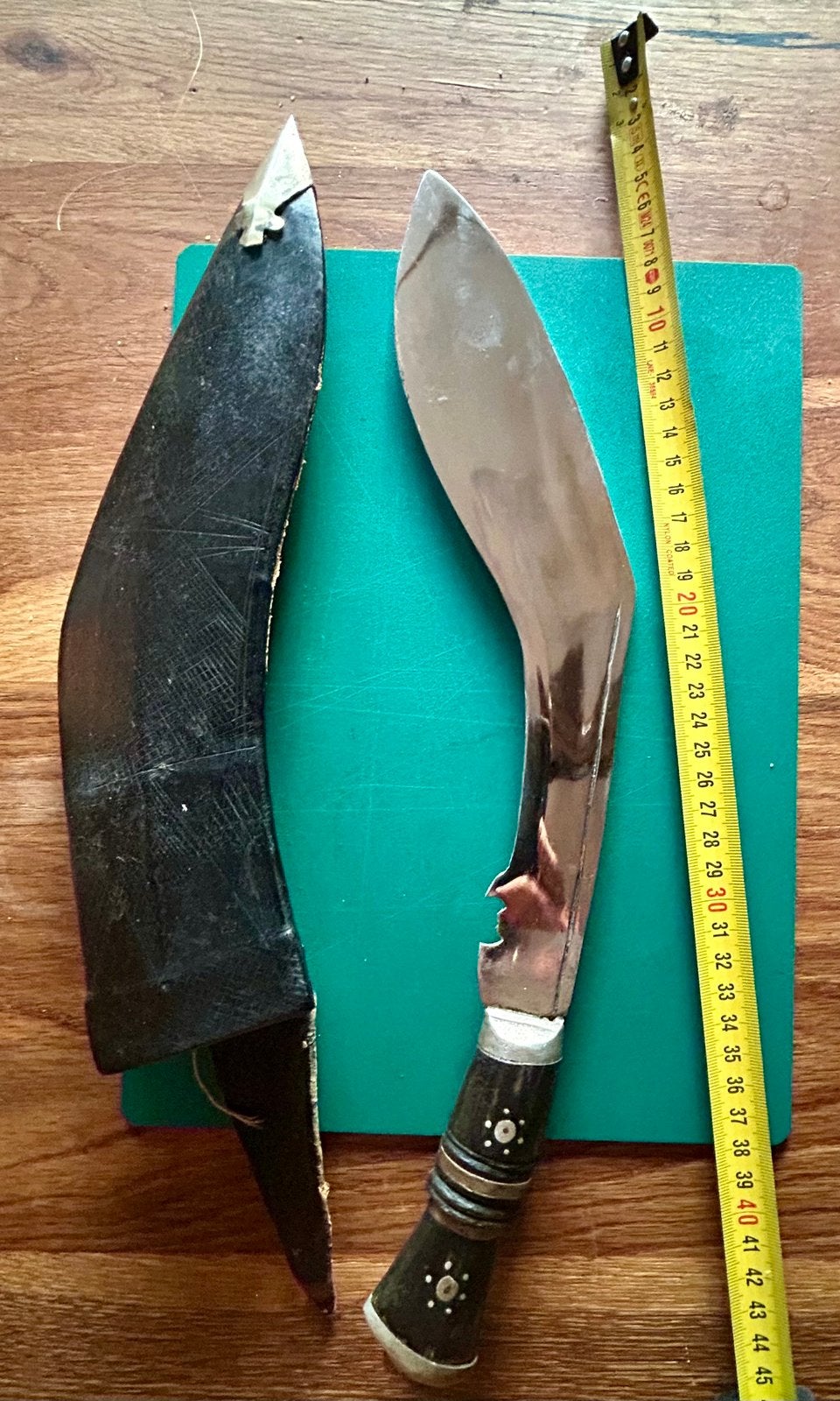 Kukri mes met schede (india), Antiek en Kunst, Verzenden