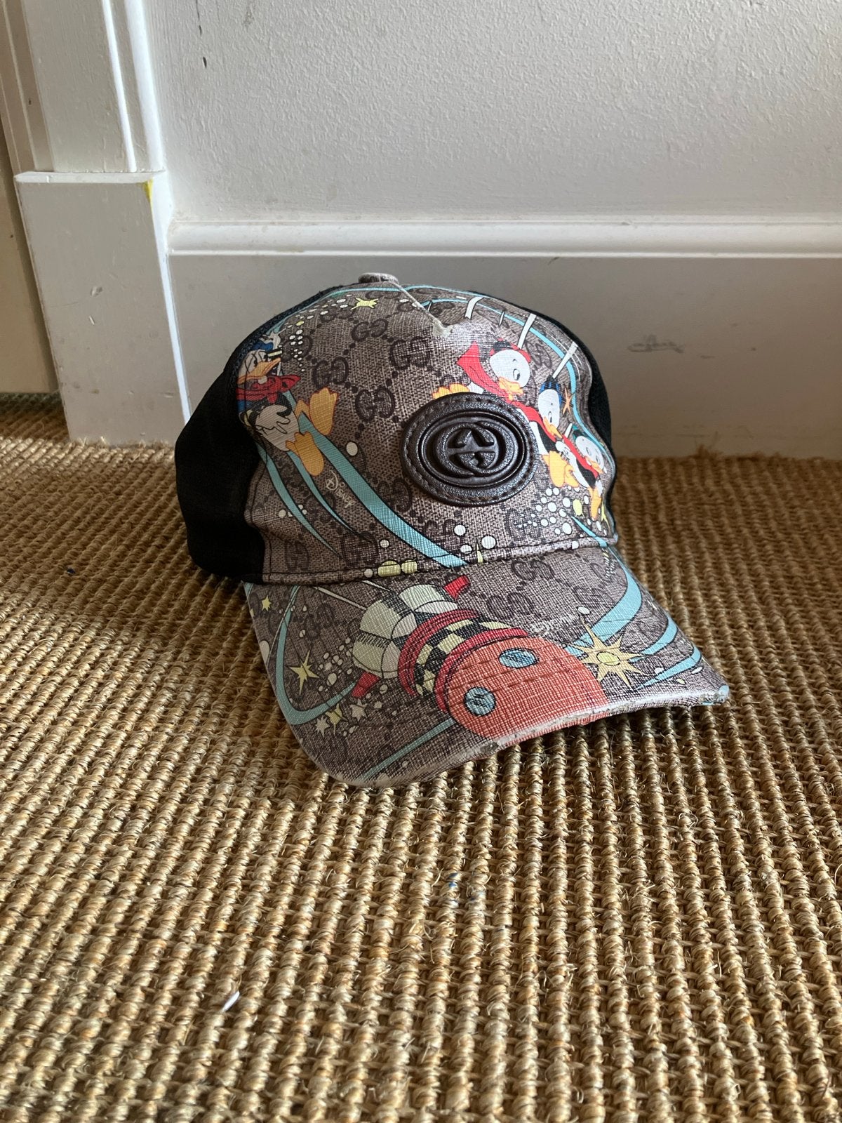 Gucci Donald Duck Pet - Zo goed als nieuw, Ophalen, Zo goed als nieuw, One size fits all, Pet