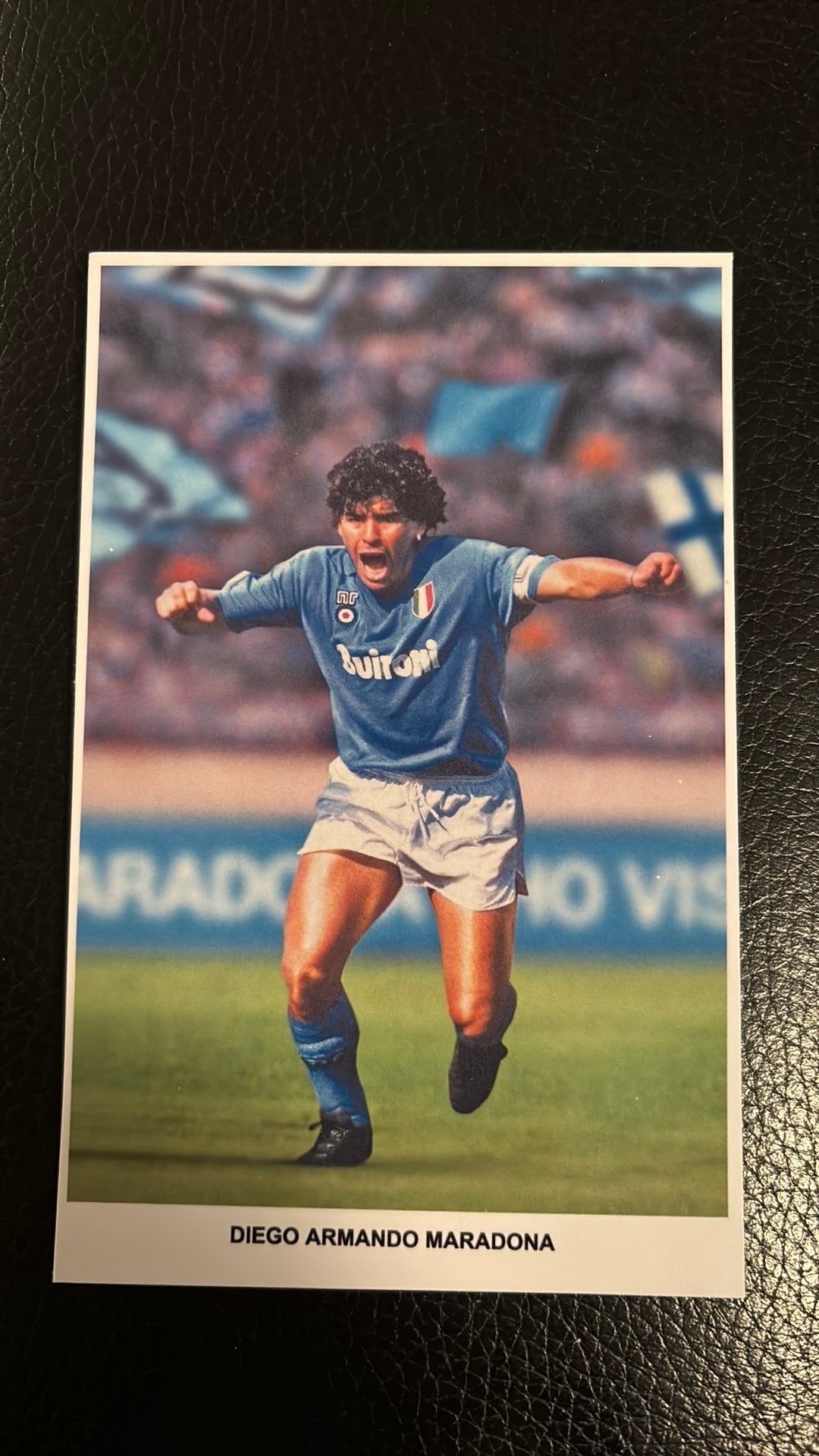 MARADONA Argentinië NAPOLI Barcelona, Ophalen of Verzenden, Zo goed als nieuw, Buitenlandse clubs, Spelerskaart