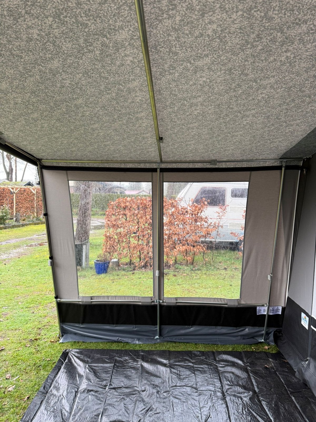 Brand Sevilla met Parsol Hd luifel maat 31 (987-1001 cm), Brand, Gebruikt, ., Ten Cate All Season 240g/m2
