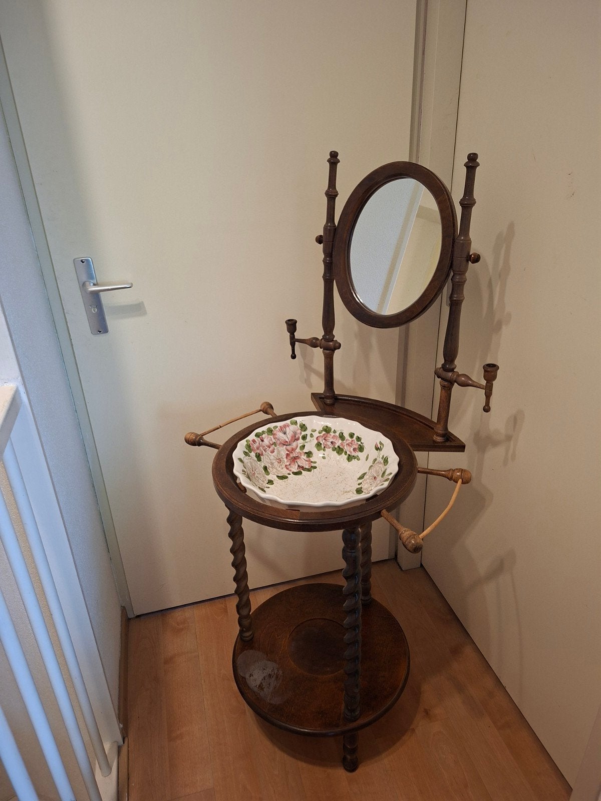 Prachtige antieke wasstandaard, Ophalen, 50 tot 100 cm, Minder dan 100 cm