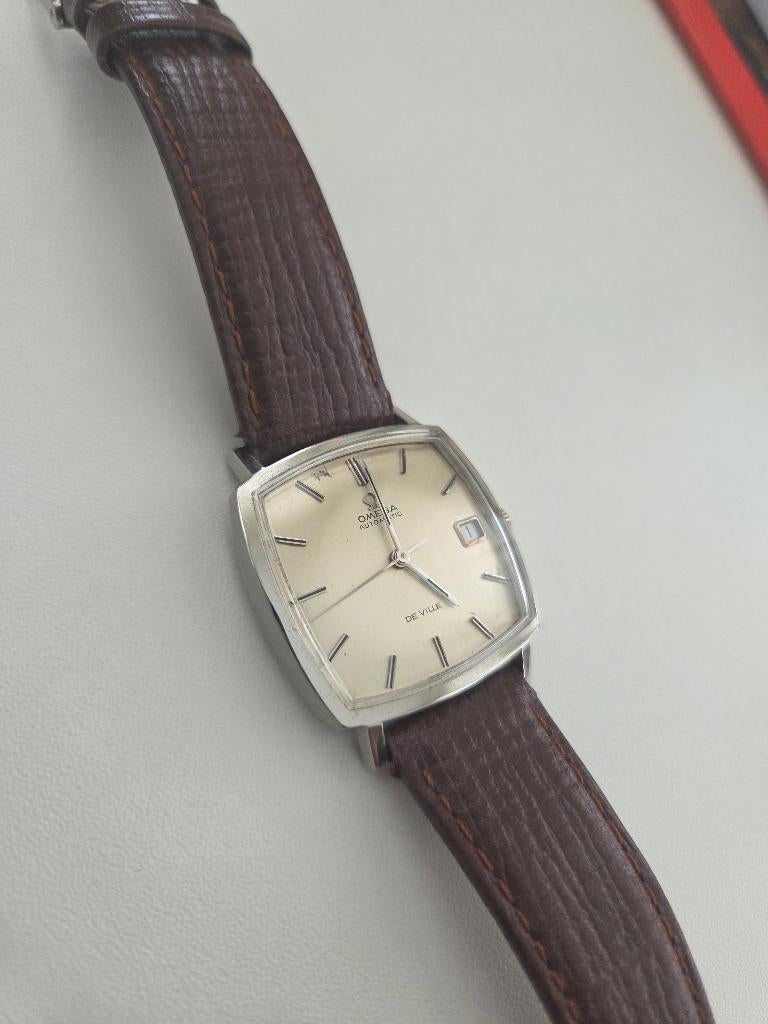 OMEGA Deville Automatic 1968, Staal, Met bandje, Omega, 1960 of later