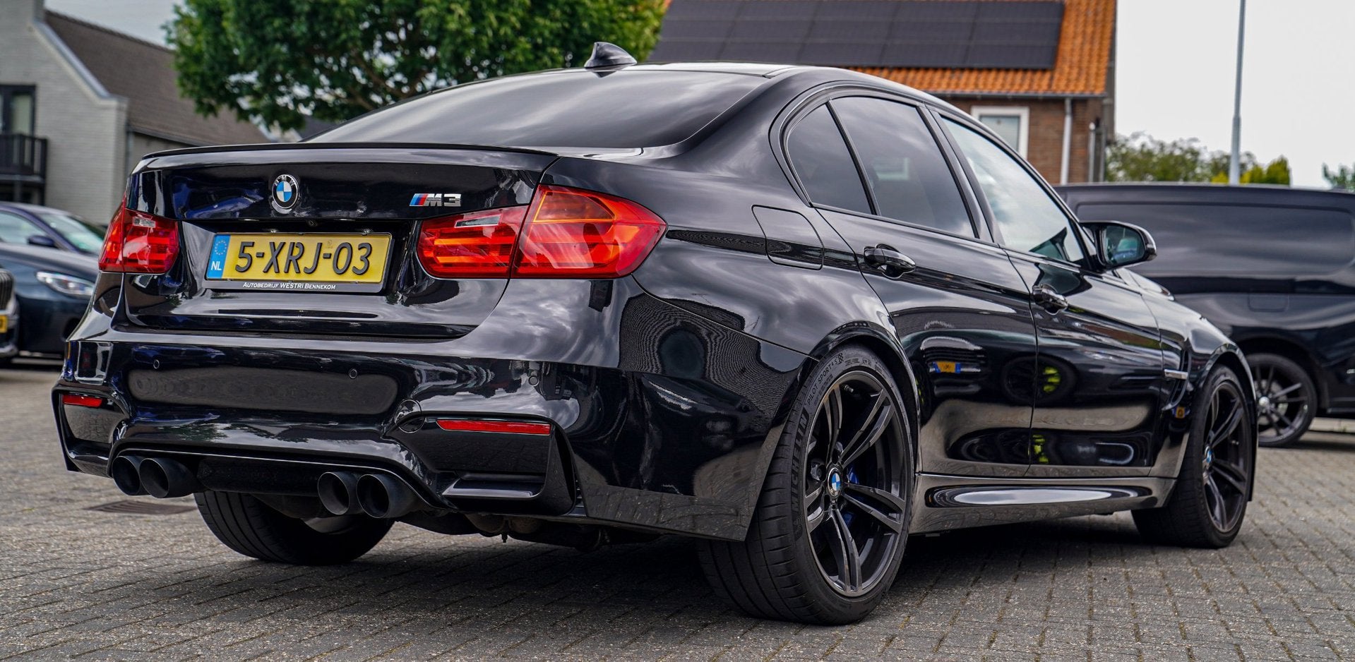 BMW 3-serie M3 | Carbon Dak | Origineel NL | BMW LED | M Dri, Auto's, Automaat, Achterwielaandrijving, 1535 kg, Zwart