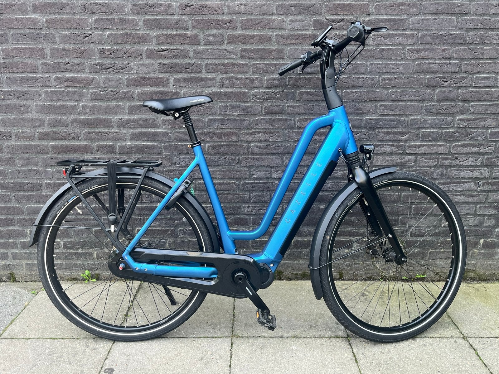 Gazelle Chamonix C7 HMS E-bike - 170 km bereik, 57 cm frame, Ophalen, Gebruikt, 50 km per accu of meer, 55 tot 59 cm